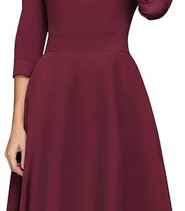 Simple Flavor Women's Floral Vintage Dress